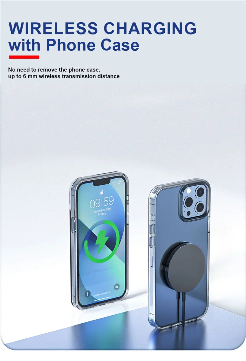Apple iPhone Magnetic 30W Wireless Charger Fast Charging Pad Stand
