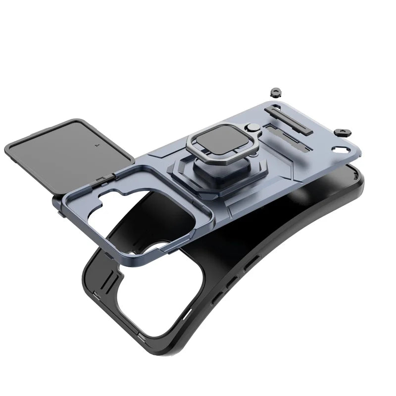 Xiaomi 15T Shockproof Heavy Duty Rugged Kickstand Cover