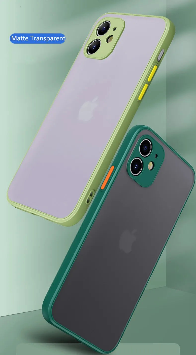 Apple iPhone Wireless Semi-Transparent Matte Finish Case