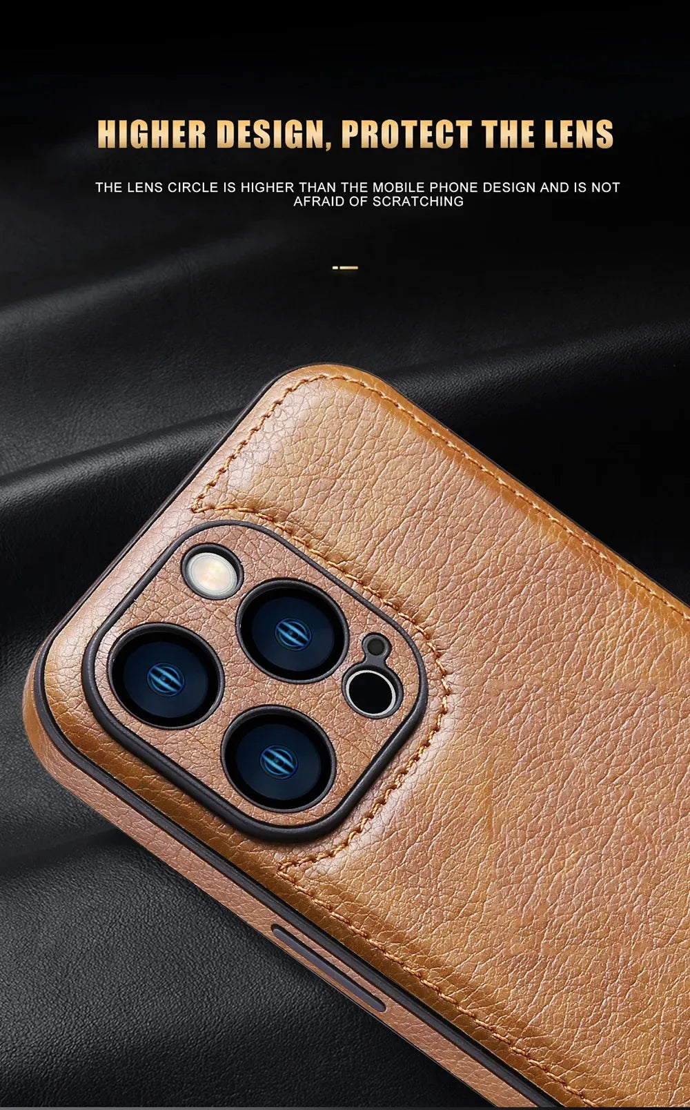 Apple iPhone Soft Leather Case