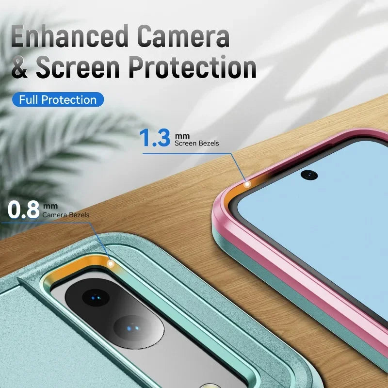 Google Pixel TPU + PC Soft & Hard Armor Phone Case