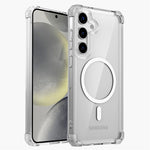 Samsung Galaxy Shockproof Armor Transparent Magsafe Case