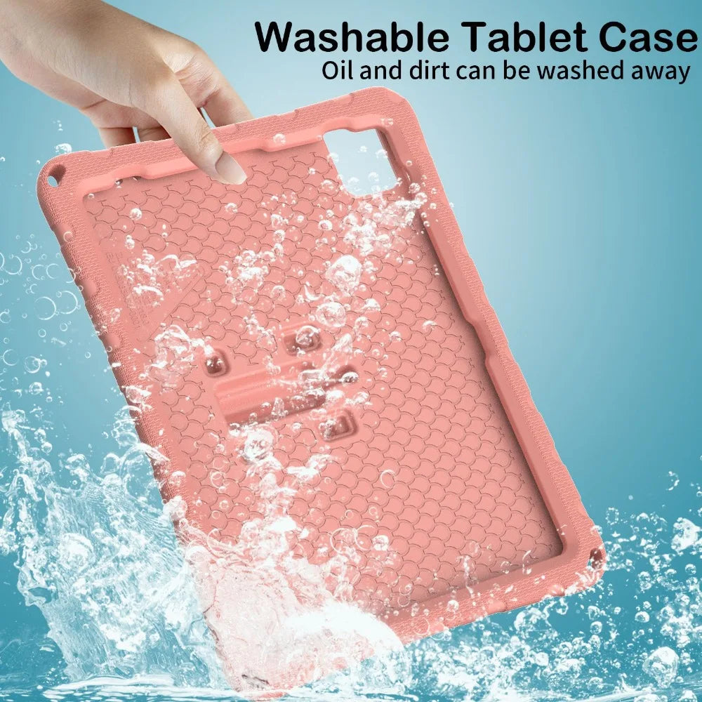 Apple iPad Kids Cartoon Silicone Case