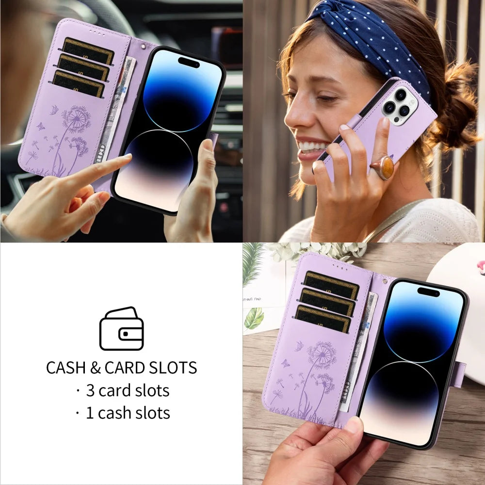 Xiaomi PU Leather Flip Phone Case