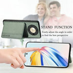 Honor Card Wallet Flip Case Leather Magnetic Back Cover With Card Slot Lens Protection