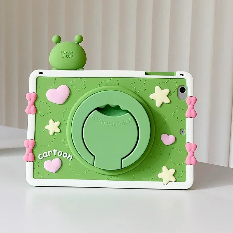 Apple iPad Kids Cartoon Silicone Case