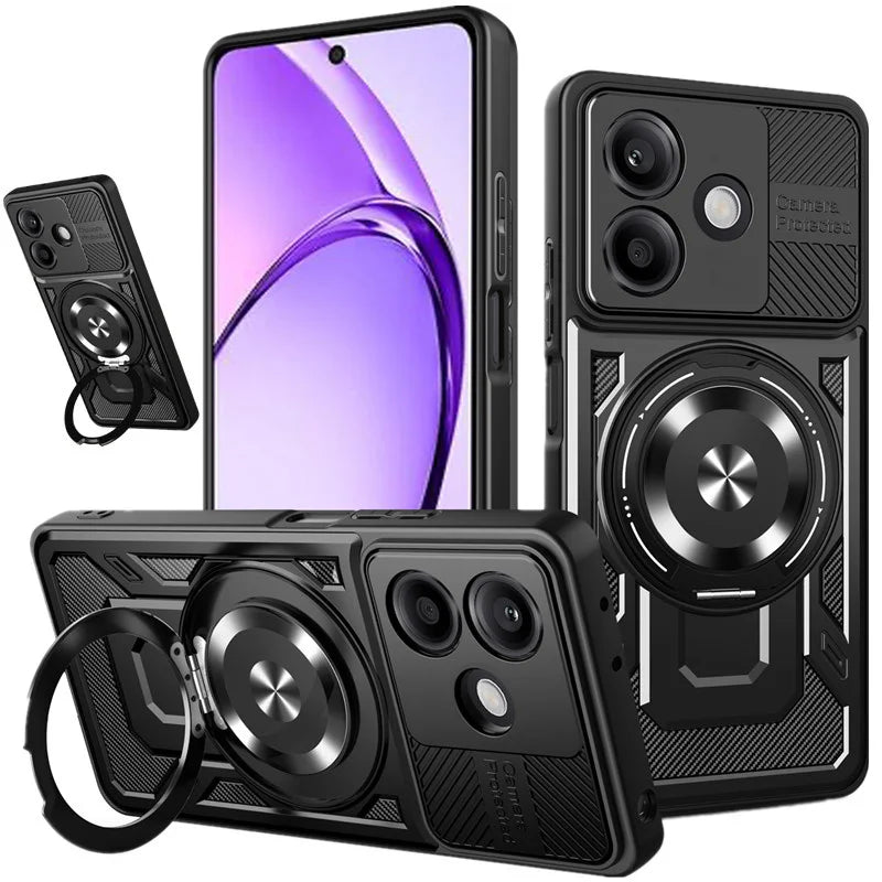 OPPO Armor Shockproof Magsafe Phone Case with Stand