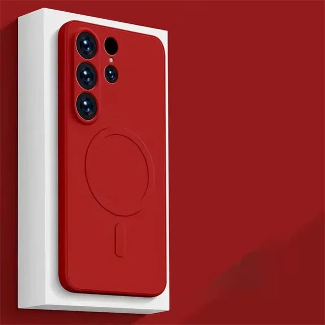 Samsung Galaxy Liquid Silicone Magsafe Case