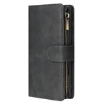 Leather Zipper Wallet Case for Samsung Galaxy