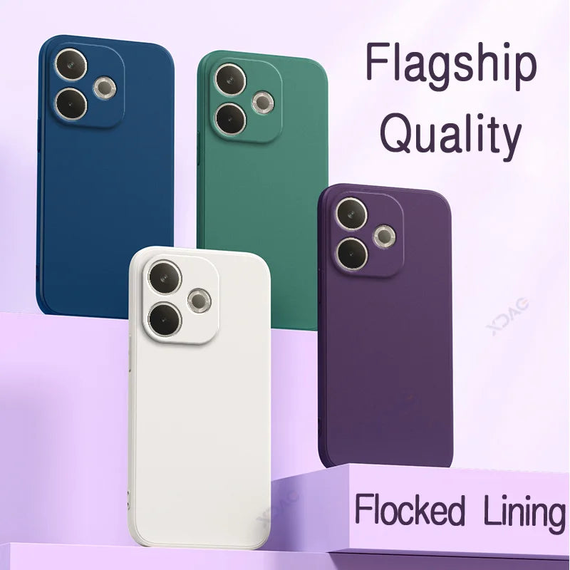 OPPO A5 Luxury Original Liquid Silicone Phone Case