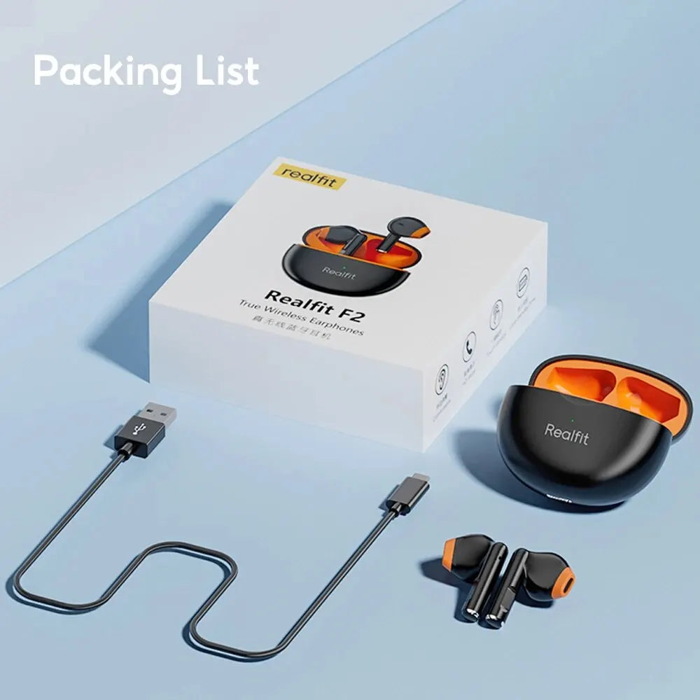 Realfit F2 Bluetooth TWS Wireless Earbuds