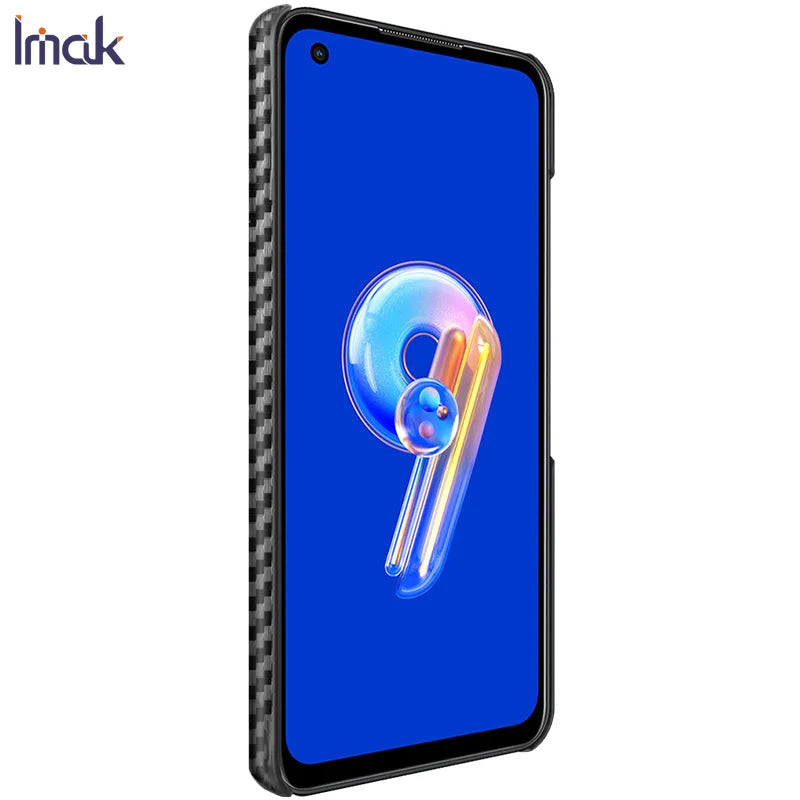 Asus Zenfone 9 5G Carbon Fiber Back Cover Slim Matte Shockproof