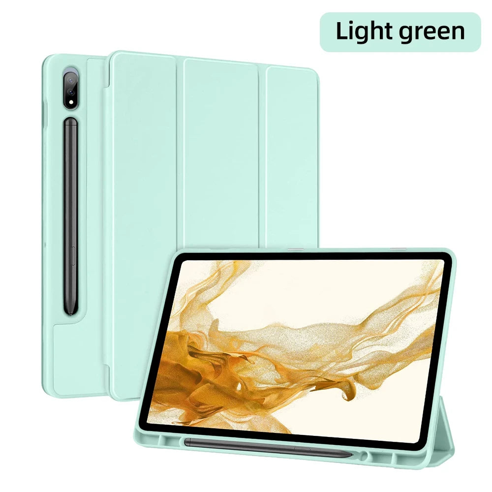 Samsung Galaxy Tablet Magnetic Silicone Folding Case