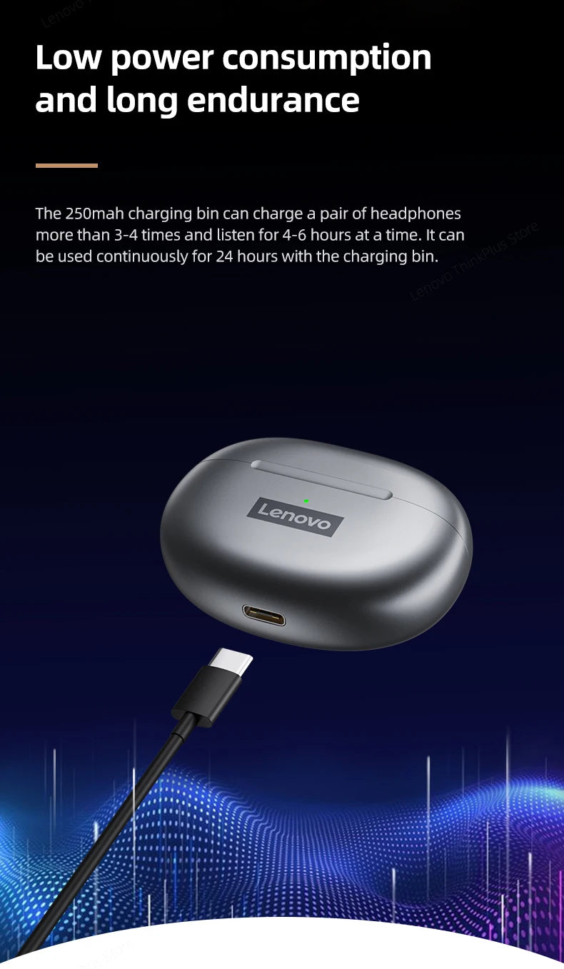 Lenovo Bluetooth Wireless TWS Earphones