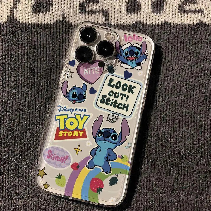 Apple iPhone Clear Soft Stitch Case