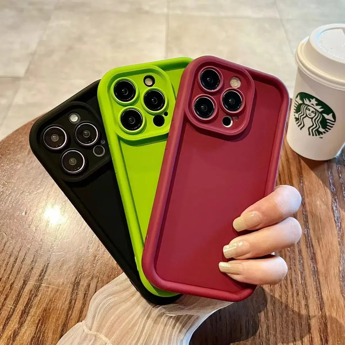 Apple iPhone Luxury Candy Color Silicone Phone Case