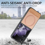 Xiaomi Mix Flip 5G MagSafe Case Luxury Leather Back Cover With Wireless Charging