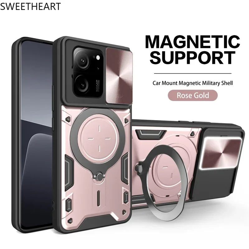 Xiaomi Armor Case with Camera Protector and Kickstand