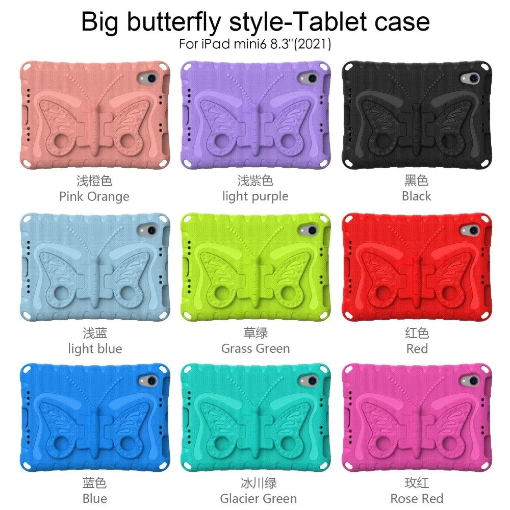 Apple iPad Kids Cartoon Silicone Case