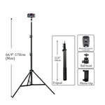 8 & 10 inch Selfie Ring Light & Photography Tripod