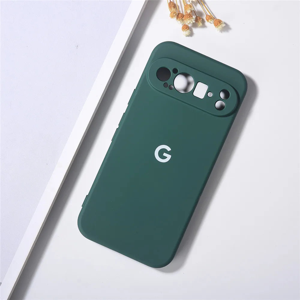 Google Pixel Logo Silicone Shockproof Case