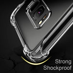 Luxury Silicone Case For Samsung Galaxy Shockproof Transparent