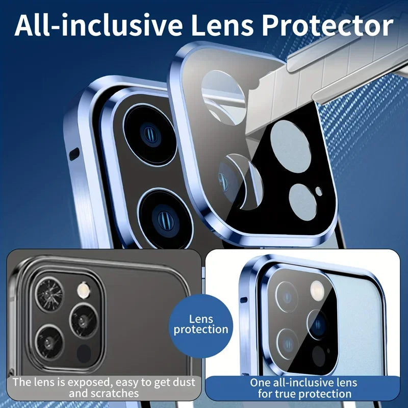 Apple iPhone 360° Full Protection Privacy Phone Case
