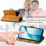 Realme Leather 360 Wallet Case For GT8 Pro GT7 Series With Stand