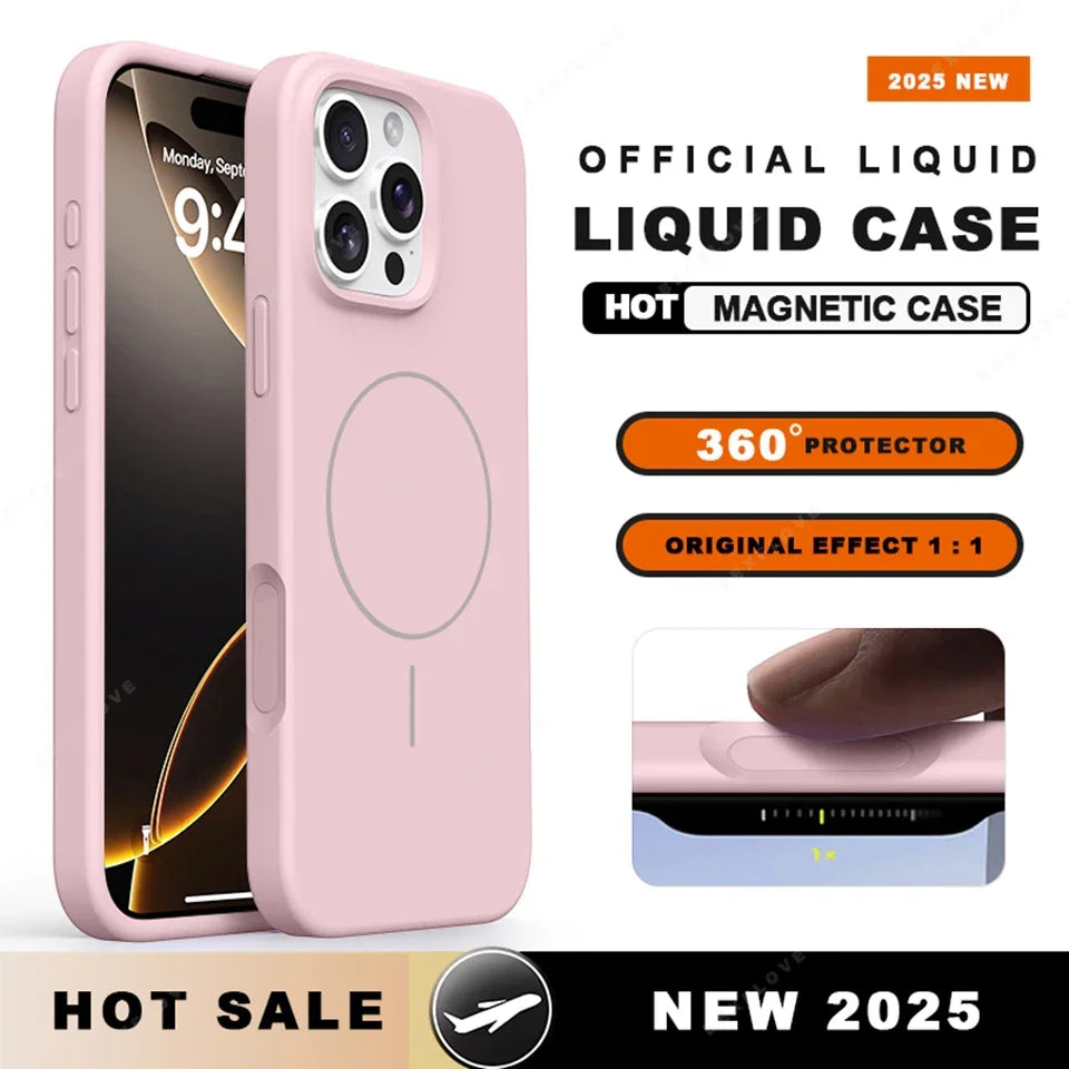 Apple iPhone Magsafe Silicone Phone Case