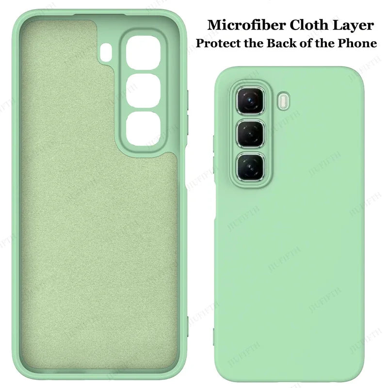 OPPO Luxury Original Liquid Silicone Phone Case