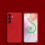 Samsung Galaxy Liquid Silicone Magsafe Case