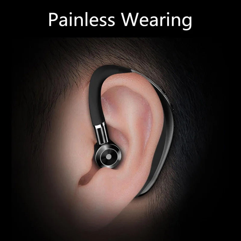 Sports Wireless Bluetooth Hooked Earphones with Mic