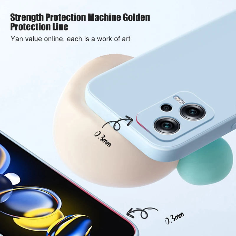 Xiaomi Poco Original Liquid Silicone Phone Case