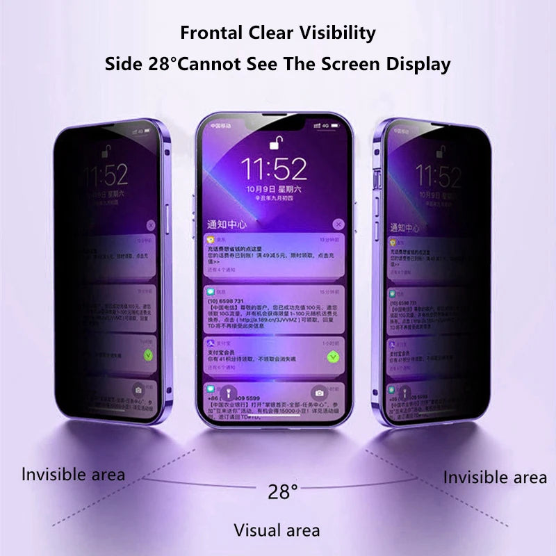 Apple iPhone 360° Full Protection Privacy Phone Case
