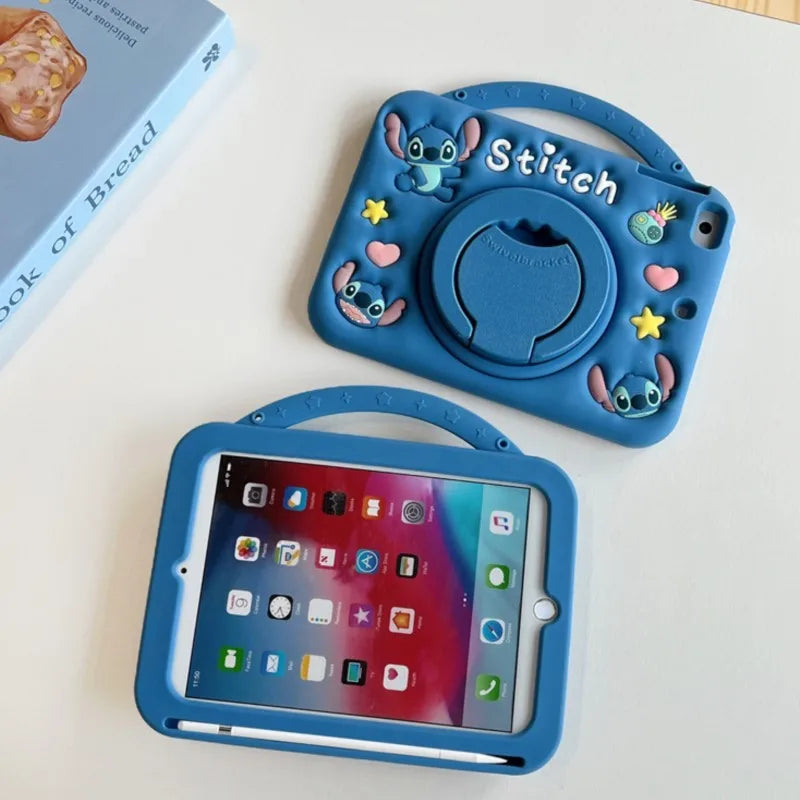 Samsung Galaxy Tablet Kids Stitch Silicone Case