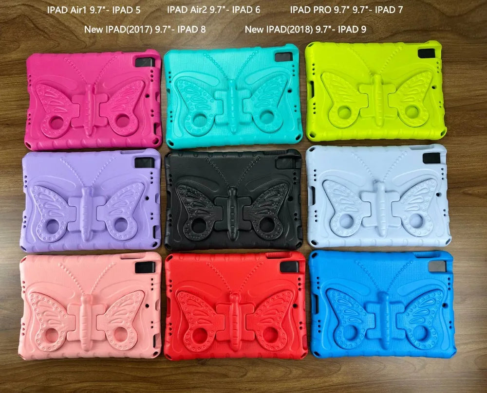 Apple iPad Kids Cartoon Silicone Case