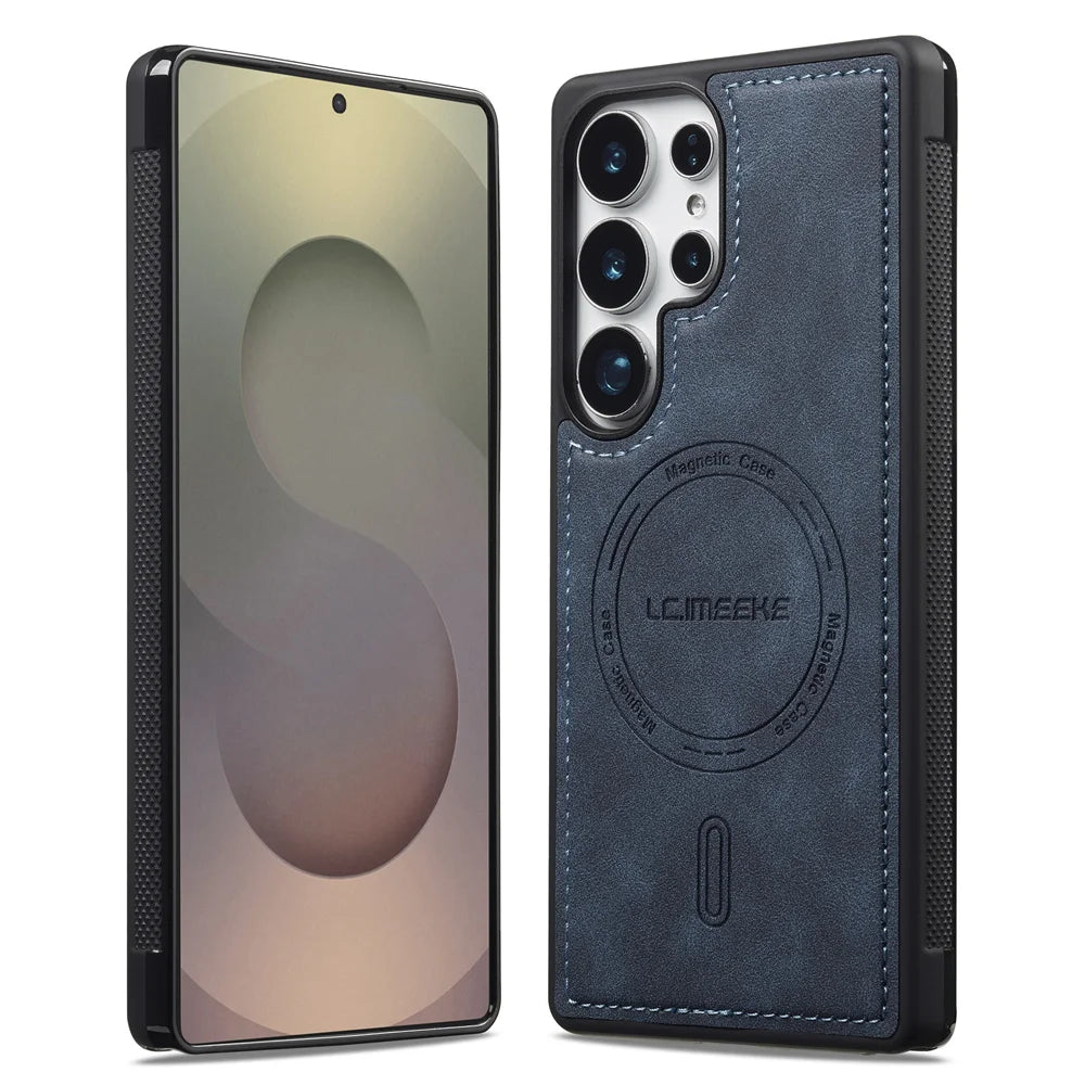 Samsung Galaxy Luxury Leather Flip Case