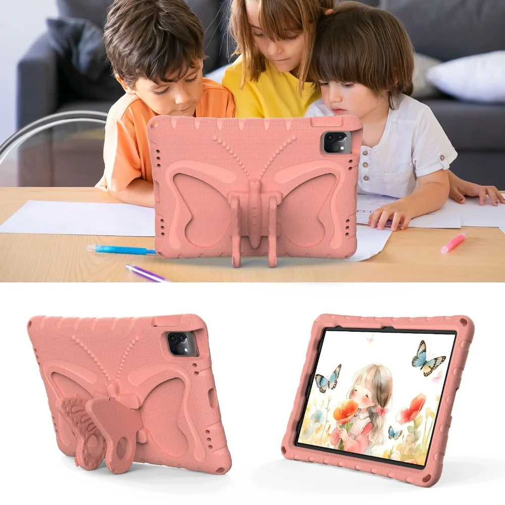 Apple iPad Kids Cartoon Silicone Case with Stand