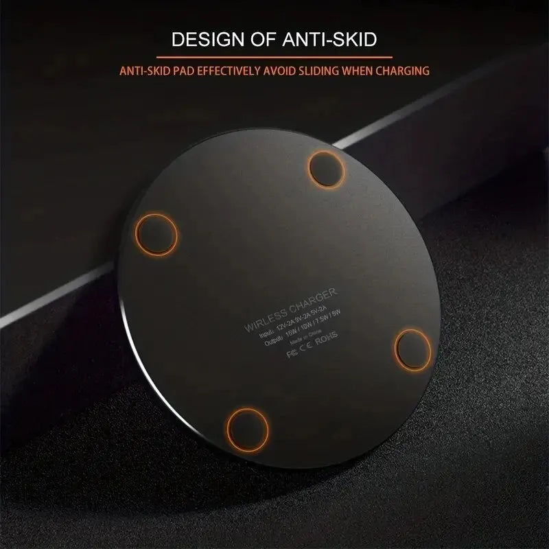30W Wireless Fast Charging Docking Station - Apple & Android