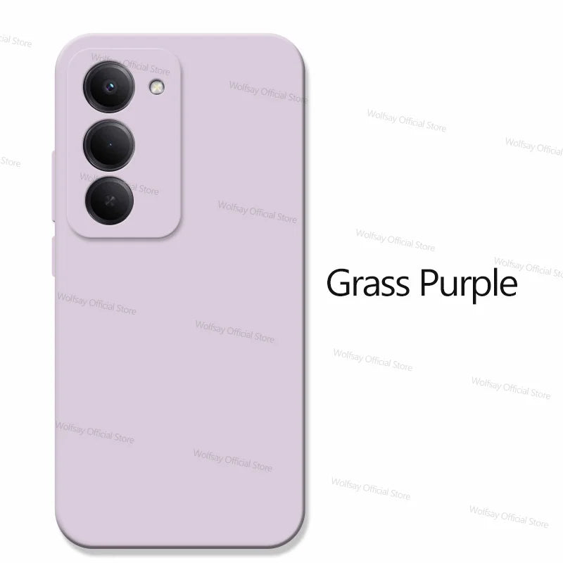 Xiaomi Redmi 15 Shockproof Liquid Silicone Phone Case