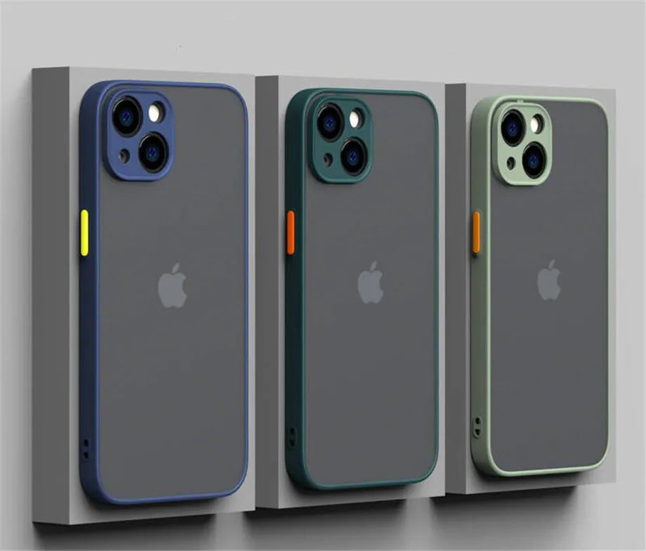 Apple iPhone Shockproof Armor Matte Finish Case