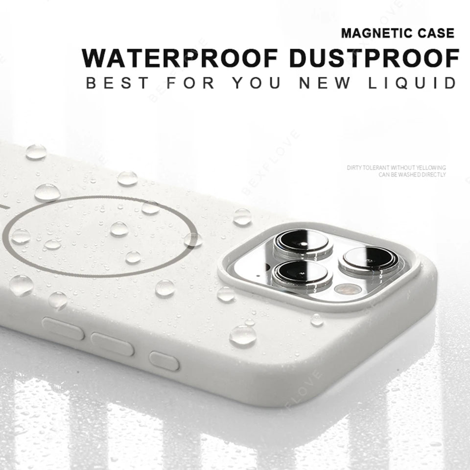 Apple iPhone Magsafe Silicone Phone Case