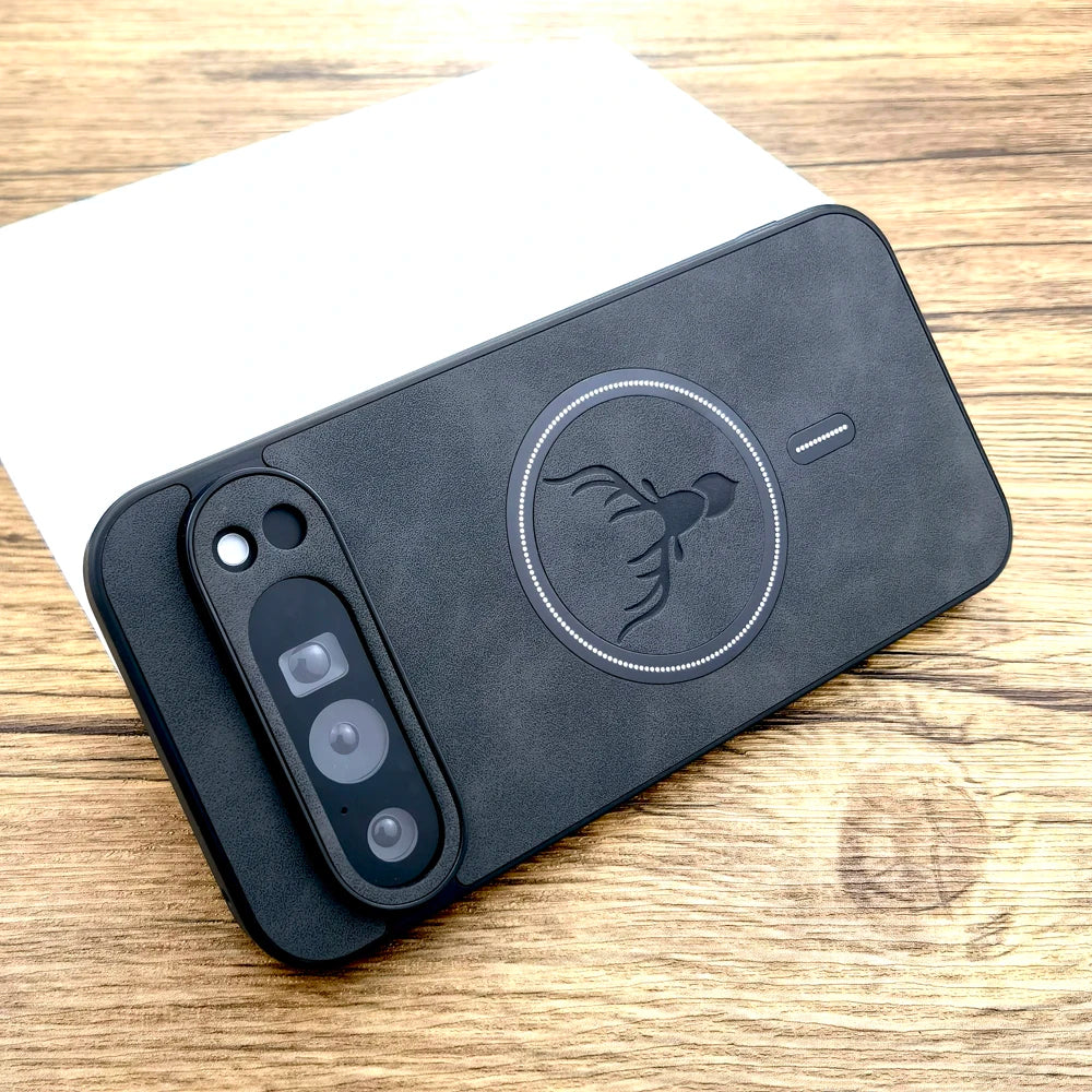 Google Pixel Luxury Faux Leather Magsafe Phone Case