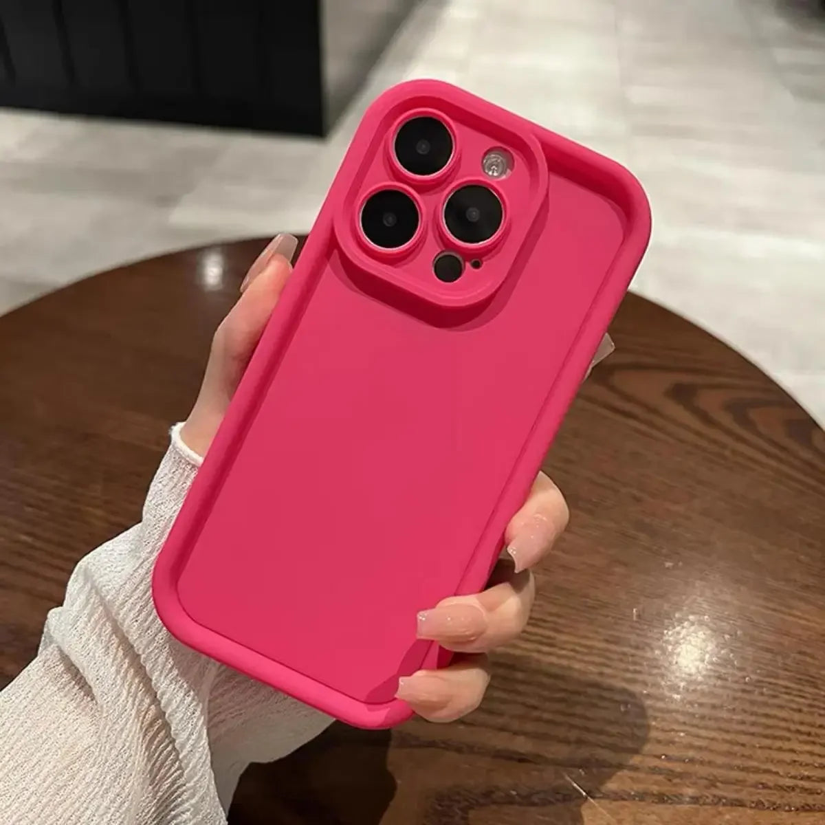 Apple iPhone Luxury Candy Color Silicone Phone Case