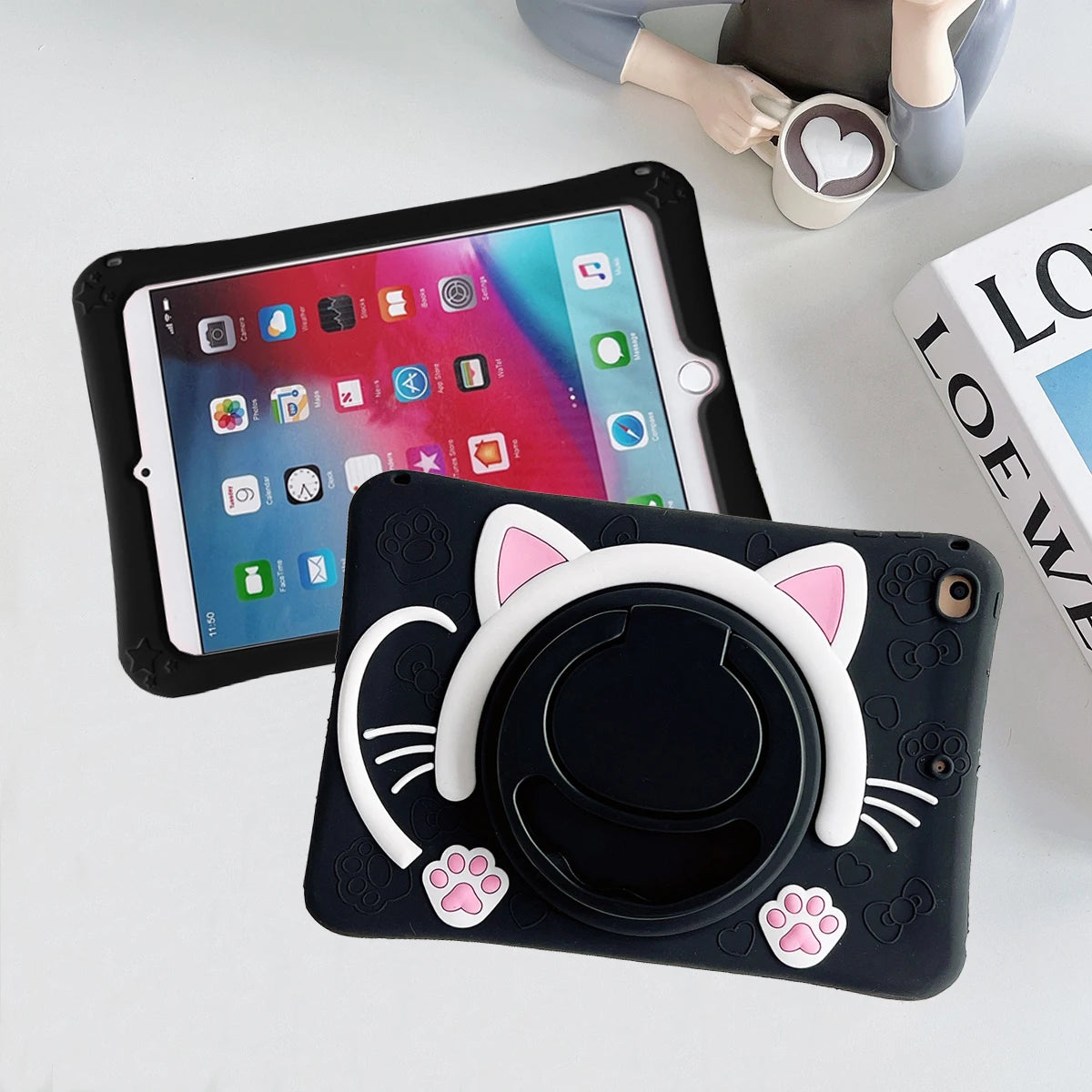 Samsung Galaxy Tablet Kids Cartoon Silicone Case