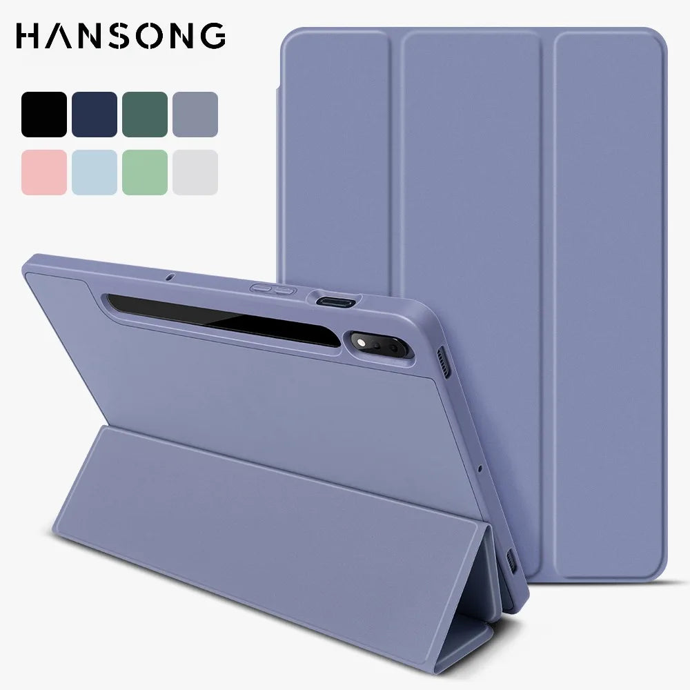 Samsung Galaxy Tablet Magnetic Silicone Folding Case