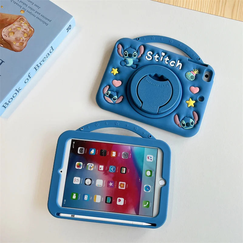 Samsung Galaxy Tablet Kids Stitch Silicone Case