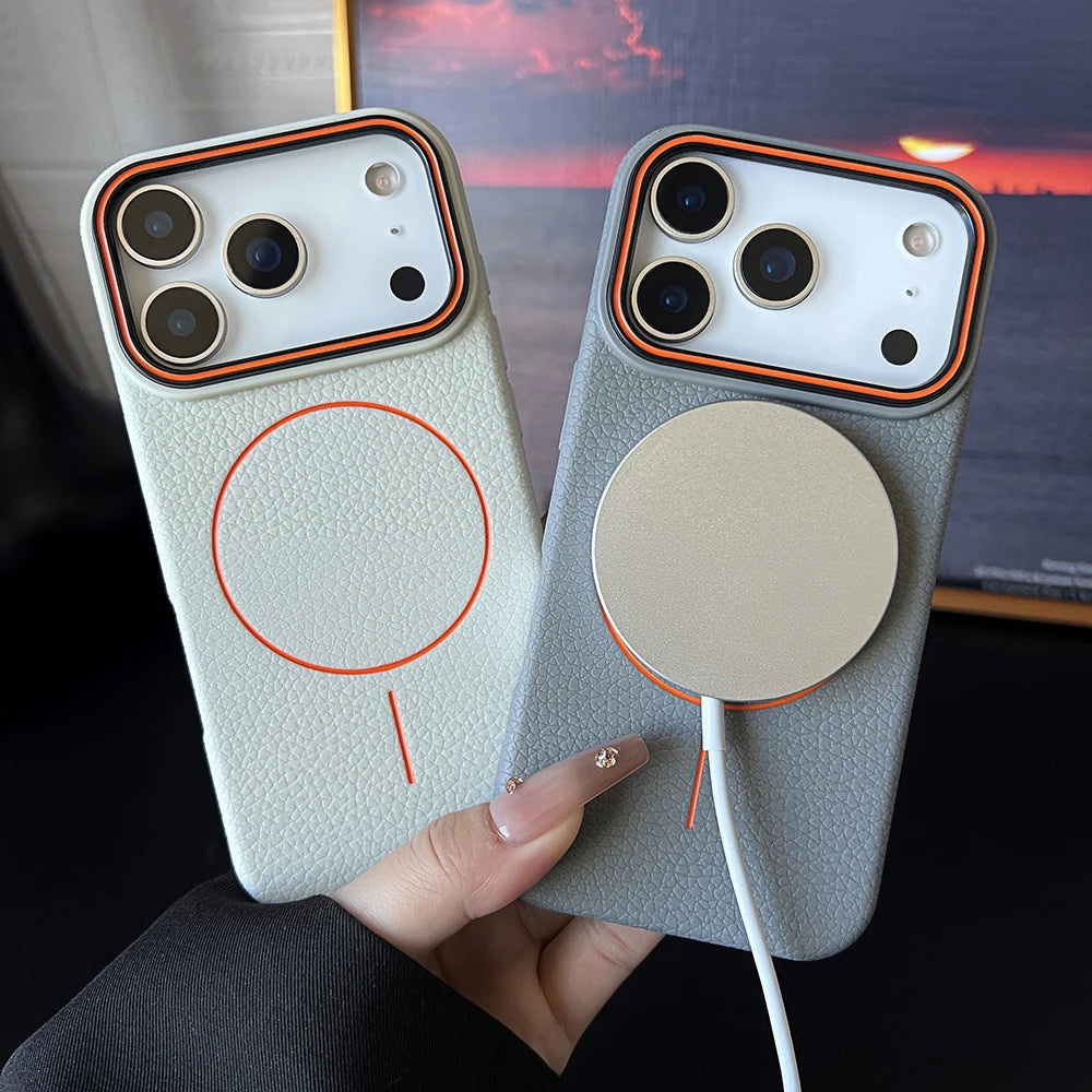 Apple iPhone Textured Leather Case