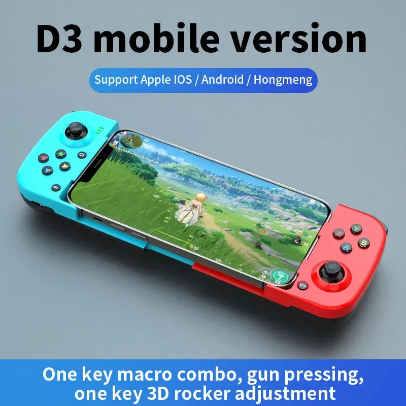 Wireless Bluetooth Stretchable Game Controller For Apple & Android Mobile Phone