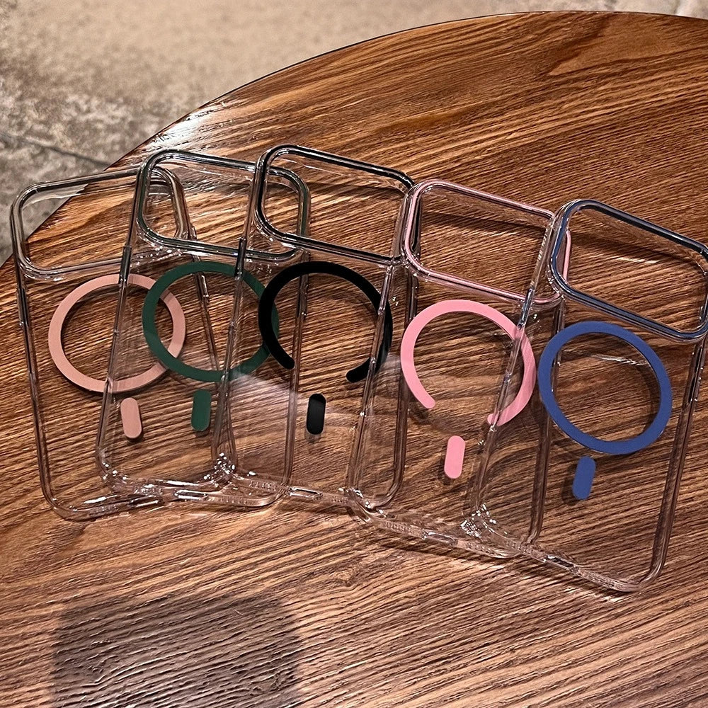 Apple iPhone Transparent Magsafe Hard Case
